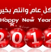 العالم يستقبل العام الجديد 2012, كل عام وانتم بألف خير